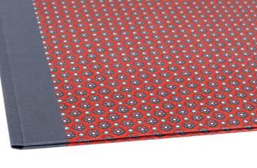 Red folder "Gretl", application folder, handmade